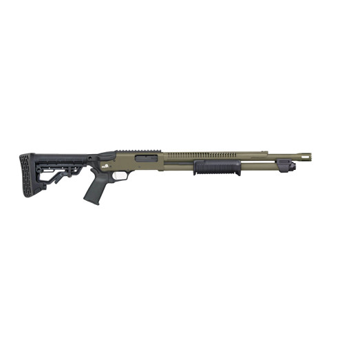 MOSSBERG 590R StandOff Cerakote 12 Gauge 185 6rd  OD Green
