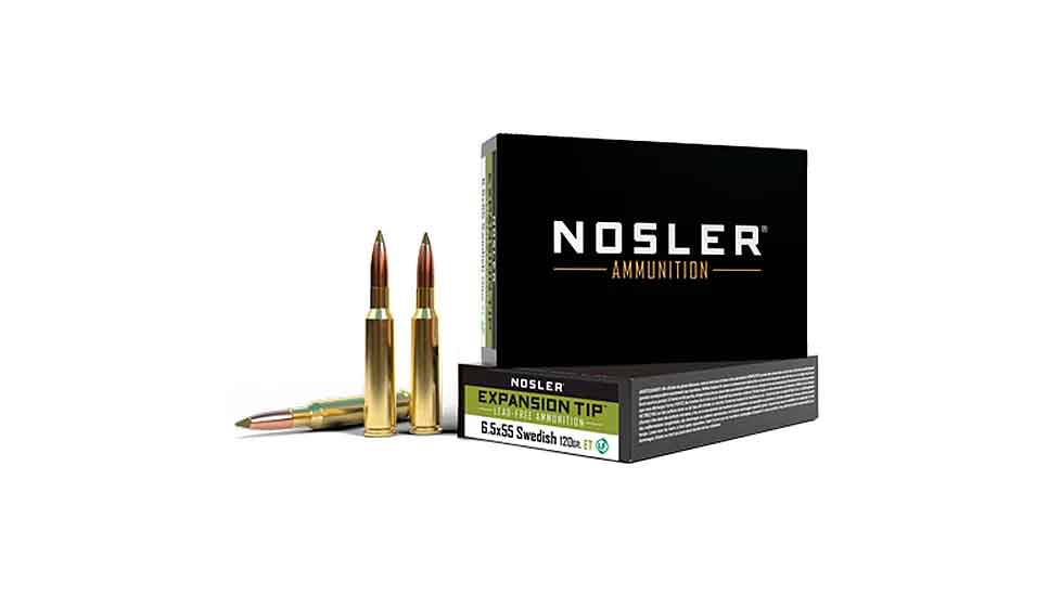 NOSLER 6.5x55 120Gr E-Tip SP 20rd