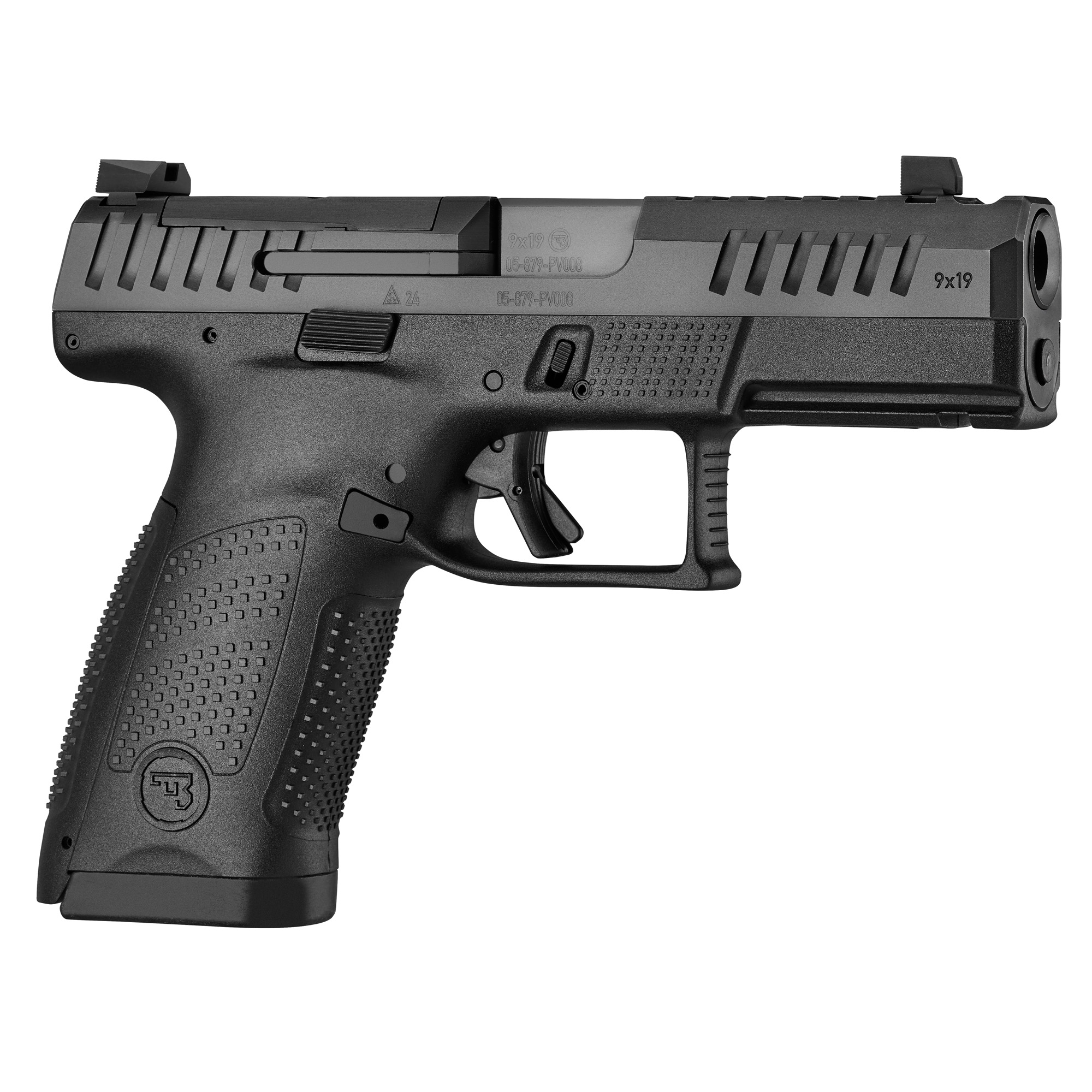 CZ-USA P-10 9mm Optics Ready 4" 15rd - Black w/ Luminescent Sights
