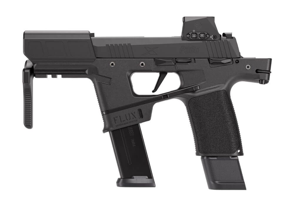 SIG SAUER P365-365FLUX 9mm 6" 25rd - Black