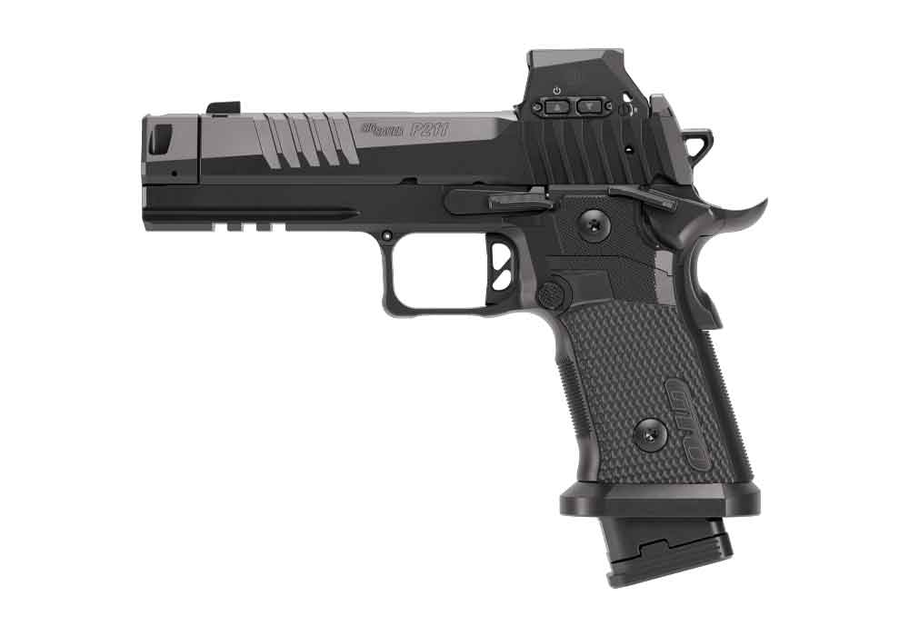 SIG SAUER P211-GTO 9mm 4.4" 21rd - Black w/  ROMEOX PRO SIG-LOC