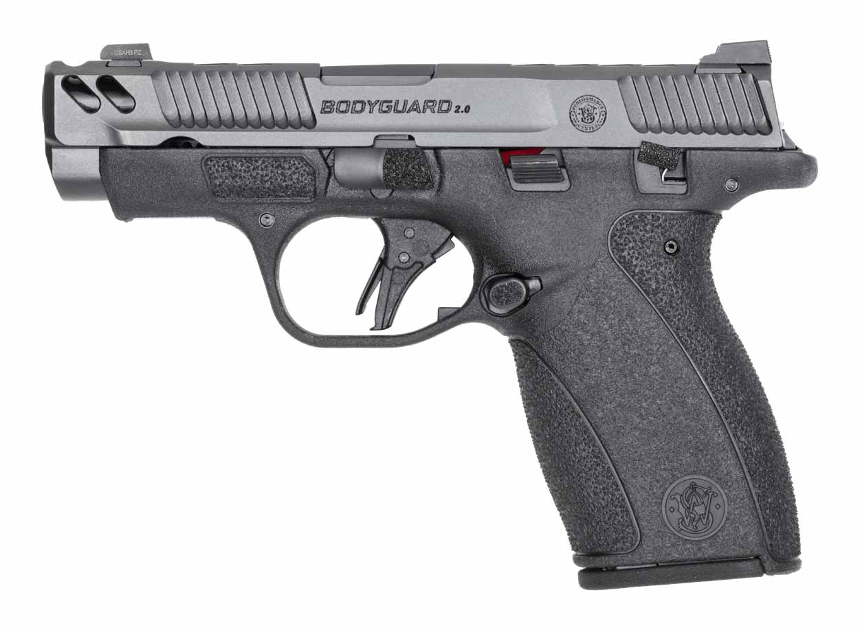SMITH & WESSON Bodyguard 2.0 Carry Comp 380 ACP 3.1" 10rd & 12rd - Black w/ Thumb Safety