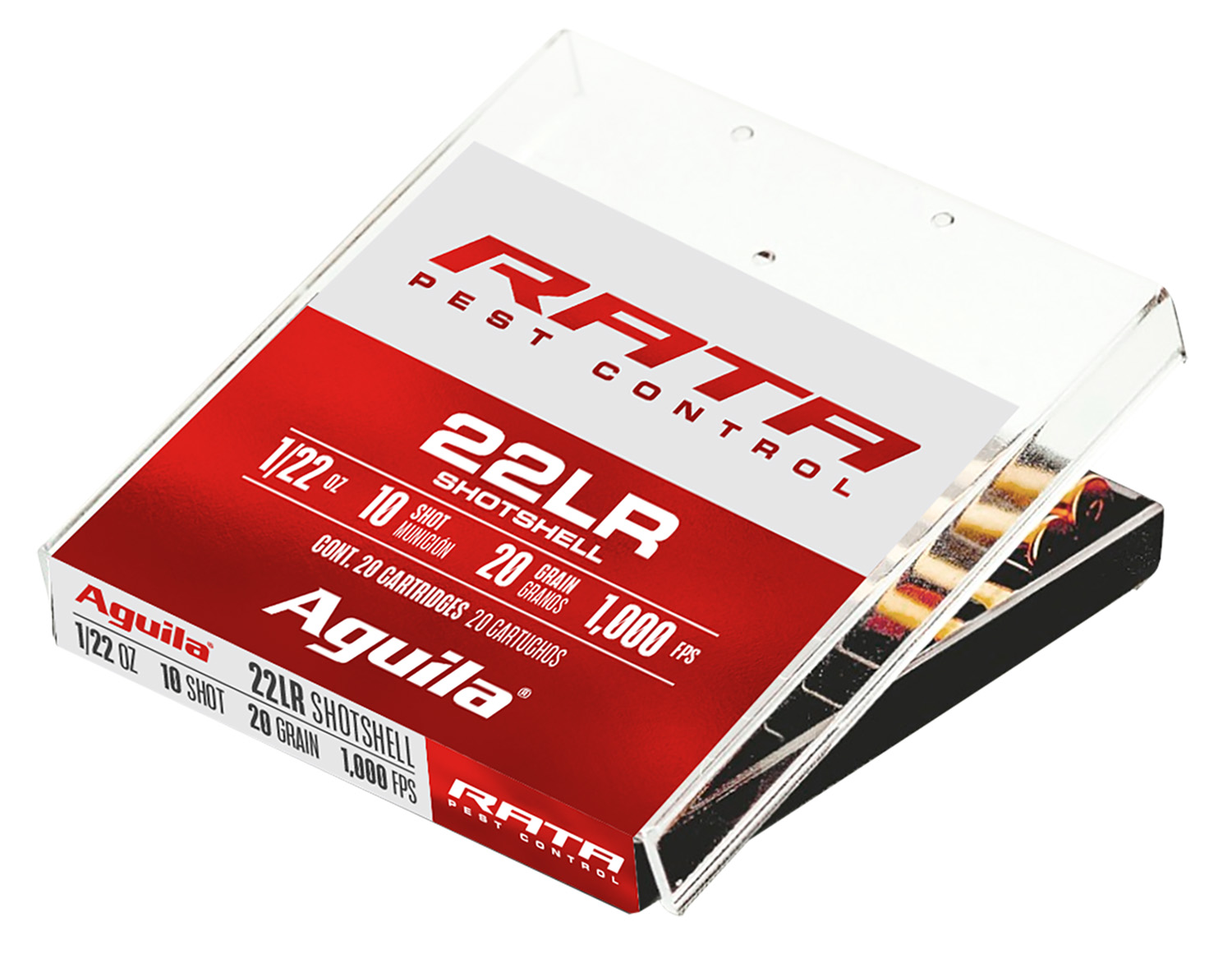 AGUILA AMMO 22 LR 20Gr Standard Velocity Solid Point 20rd