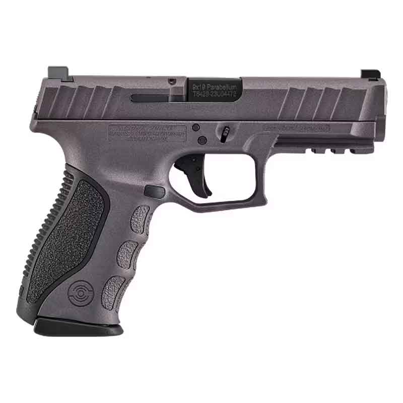 STOEGER STR-9 9mm 10rd - Tungsten w/  Meprolight Hyperbright sights - FACTORY BLEM