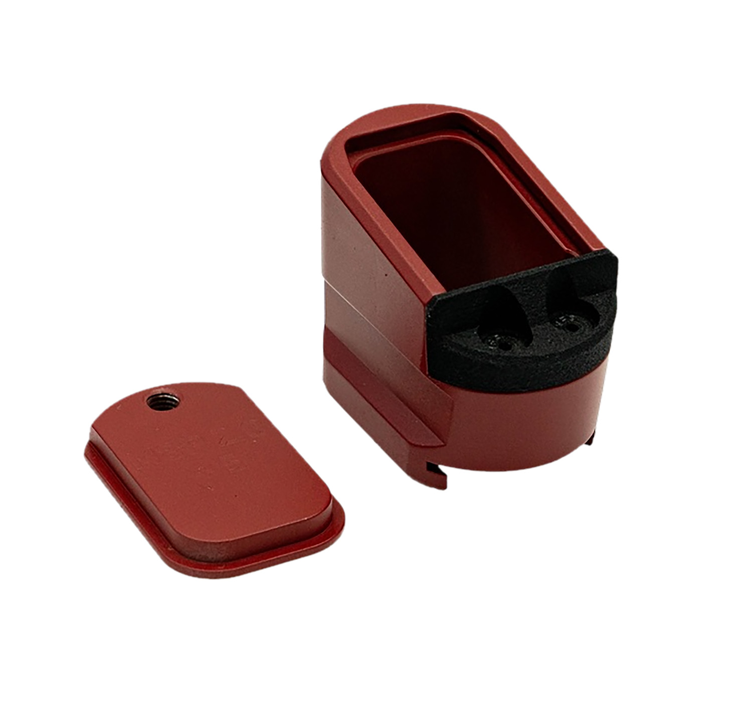 Shield Arms SHIELD ARMS Magazine Extension 5rd Compatible w/MP 2.0 Red