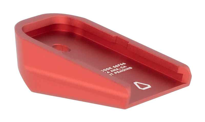 Strike Industries STRIKE INDUSTRIES Aluminum Base Plate Glock Red