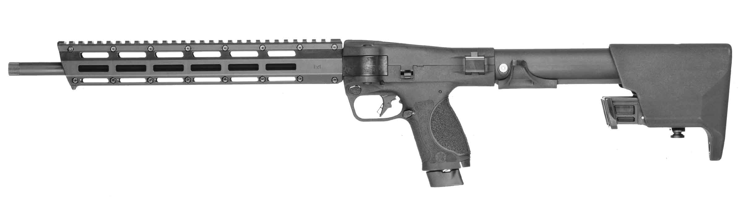 SMITH & WESSON M&P FPC 22LR Compact Side-Folding 16.25" 20rd - Black