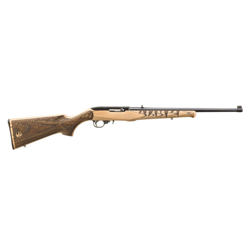 RUGER 1022 22 LR 185 10rd  Gator Engraved Wood