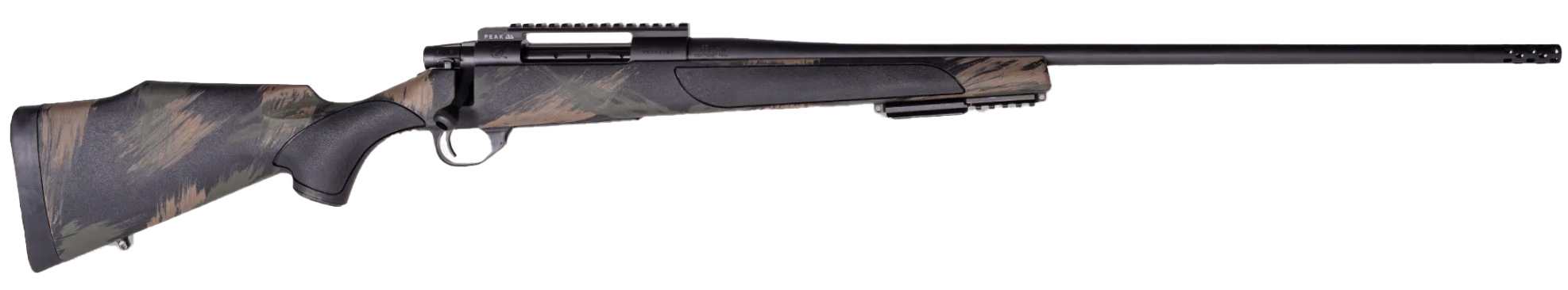 WEATHERBY Vanguard 308 Win 22" 5rd - Black w / Green & Tan