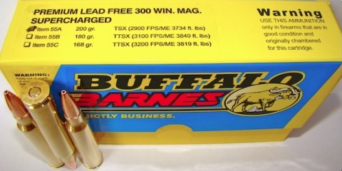 Buffalo Bore BUFFALO BORE 300 Win Mag 200Gr Barnes TSX 2900FPS 20rd