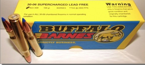 Buffalo Bore BUFFALO BORE 30-06 Springfield 168Gr Barnes TTSX 2900FPS 20rd