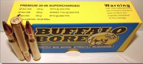Buffalo Bore BUFFALO BORE 30-06 Springfield 180Gr SPTZ 2850FPS 20rd