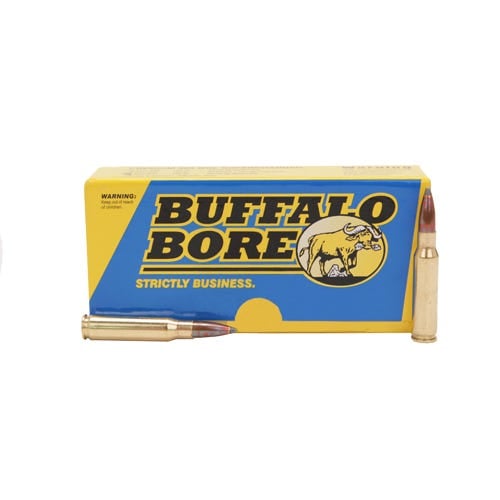 Buffalo Bore BUFFALO BORE 308 Win 180Gr SPTZ (2650FPS/ME 2806 ft lbs) 20rd