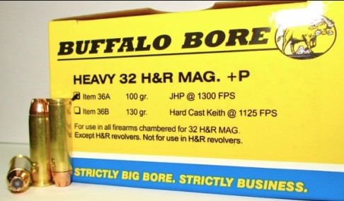 Buffalo Bore BUFFALO BORE 32 H&R Mag 100Gr JHP (1300FPS/ME 375 ft lbs) 20rd