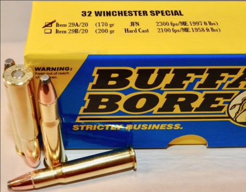 Buffalo Bore BUFFALO BORE 32 Win Special 170Gr JFN (2300FPS/ME 1997 ft) 20rd