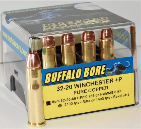 Buffalo Bore BUFFALO BORE 32-20 Winchester 85Gr Hammer HP 20rd