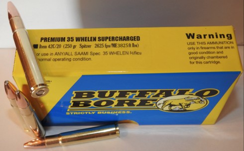 Buffalo Bore BUFFALO BORE 35 Whelen 250Gr Spitzer (2625FPS/ME 3825 ft) 20rd