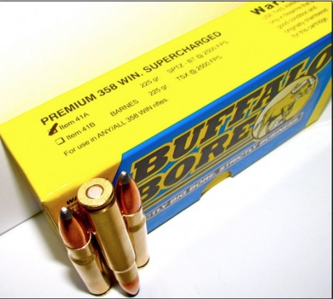 Buffalo Bore BUFFALO BORE 358 Winchester 225Gr SPTZ-BT 2500FPS 20rd