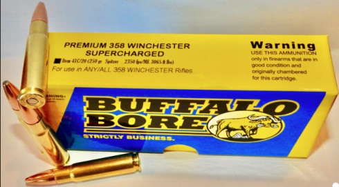 Buffalo Bore BUFFALO BORE 358 Winchester 250Gr Spitzer 2350FPS 20rd