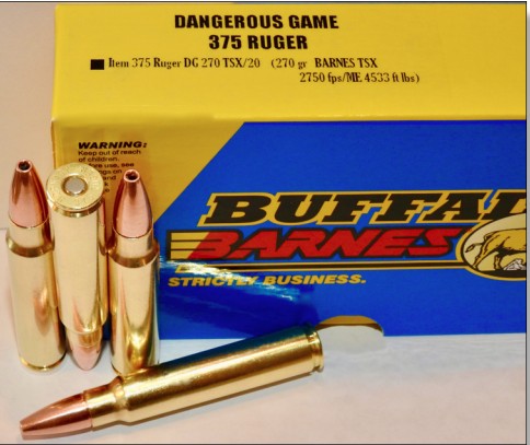 Buffalo Bore BUFFALO BORE 375 RUGER 270Gr Barnes TSX 2750FPS 20rd