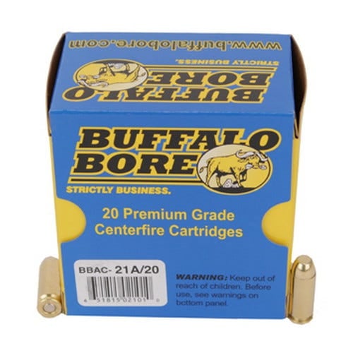Buffalo Bore BUFFALO BORE 10mm 200Gr FMJ-FN (1200FPS/ME 639 ft lbs) 20rd