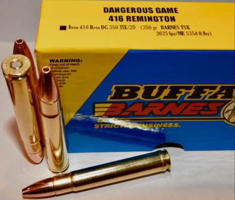 Buffalo Bore BUFFALO BORE 416 Rem Mag 350Gr Barnes TSX 2625FPS 20rd