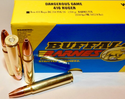 Buffalo Bore BUFFALO BORE 416 RUGER 350Gr Barnes TSX 2550FPS 20rd