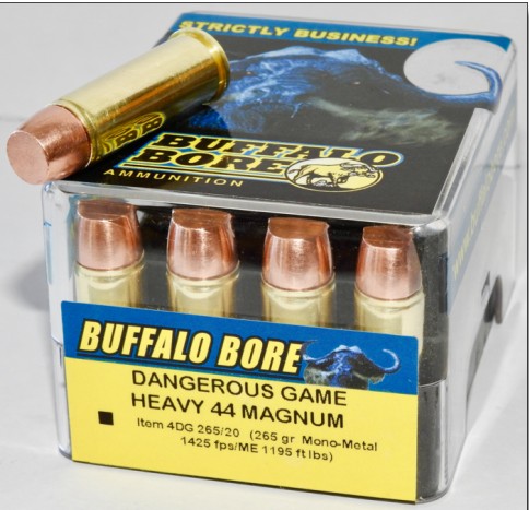 Buffalo Bore BUFFALO BORE 44 Rem Mag 265Gr Mono-Metal 1425FPS 20rd