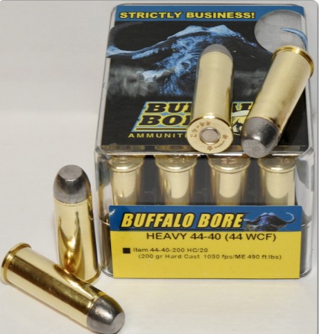 Buffalo Bore BUFFALO BORE 44-40 Win 200Gr Hard Cast (1050FPS/ME 490 ft) 20rd