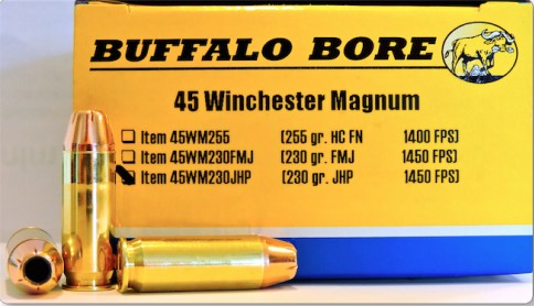Buffalo Bore BUFFALO BORE 45 Win Mag 230Gr JHP (1450FPS/ME 1074 ft lbs) 20rd