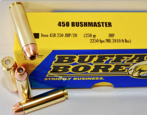 Buffalo Bore BUFFALO BORE 450 Bushmaster 275Gr XPB Barnes 2000FPS 20rd