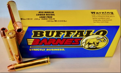 Buffalo Bore BUFFALO BORE 450 Marlin 300Gr Barnes TSX-FN 1800FPS 20rd