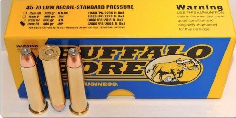 Buffalo Bore BUFFALO BORE 45-70 Govt 300Gr JHP (2000FPS/ME 2664 ft lbs) 20rd