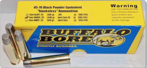 Buffalo Bore BUFFALO BORE 45-70 Govt 440Gr Hard Cast GC 1300FPS 20rd