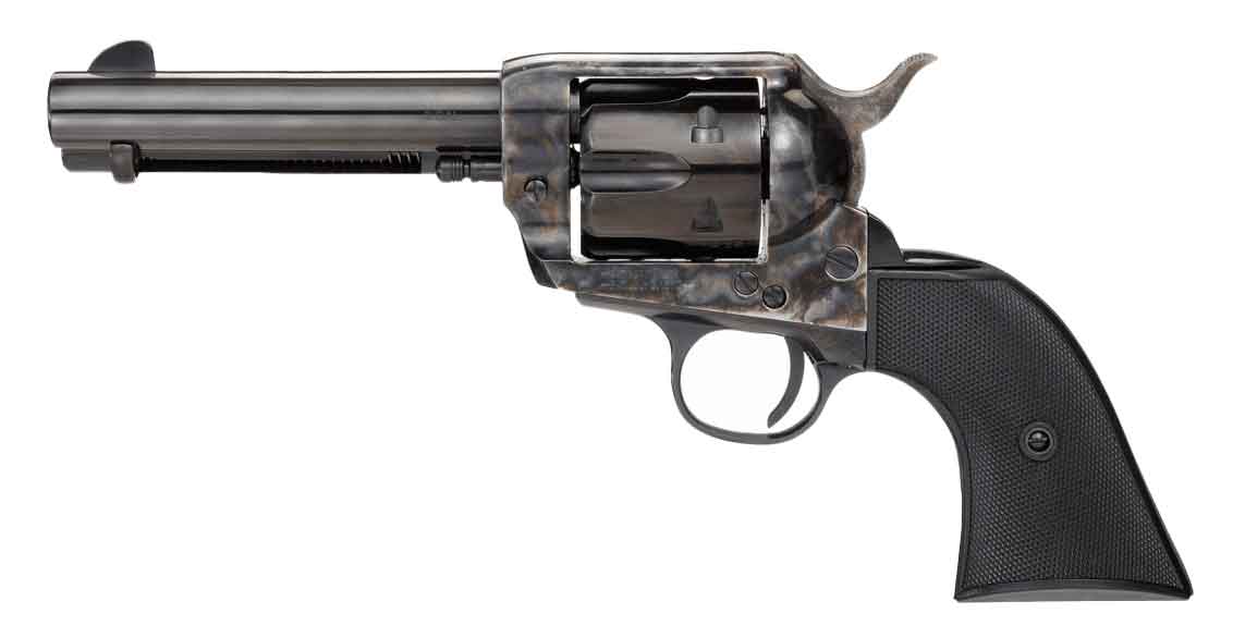 TAYLOR'S AND COMPANY 1873 Cattleman 9mm 4.75" 6rd - Case Hardened