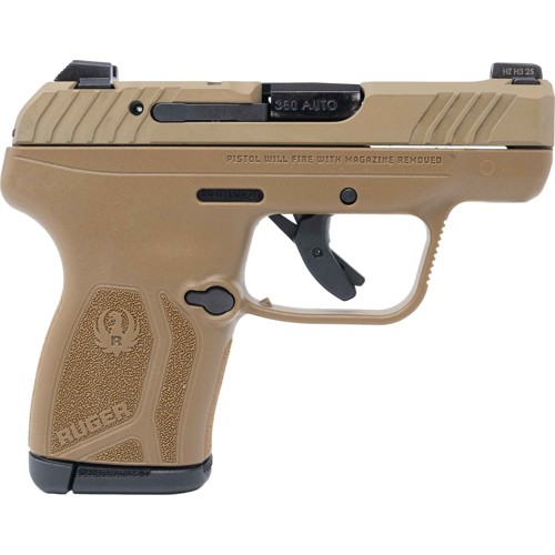 RUGER LCP Max 380 ACP 28 10rd  FDE