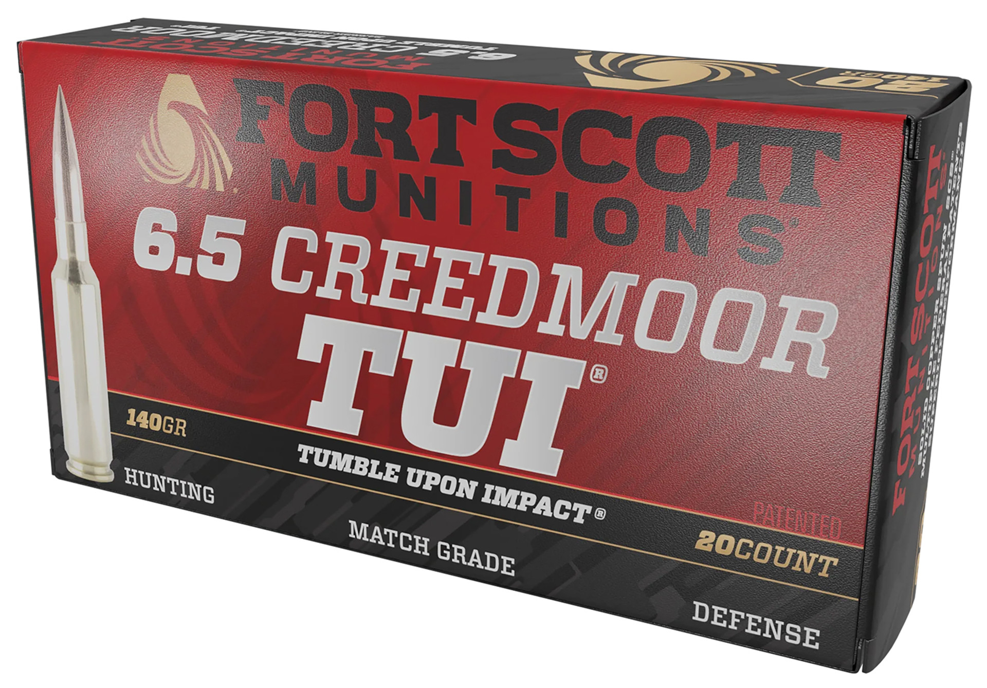 Fort Scott Munitions FSM 6.5CRDM 140GR TUI 20RD