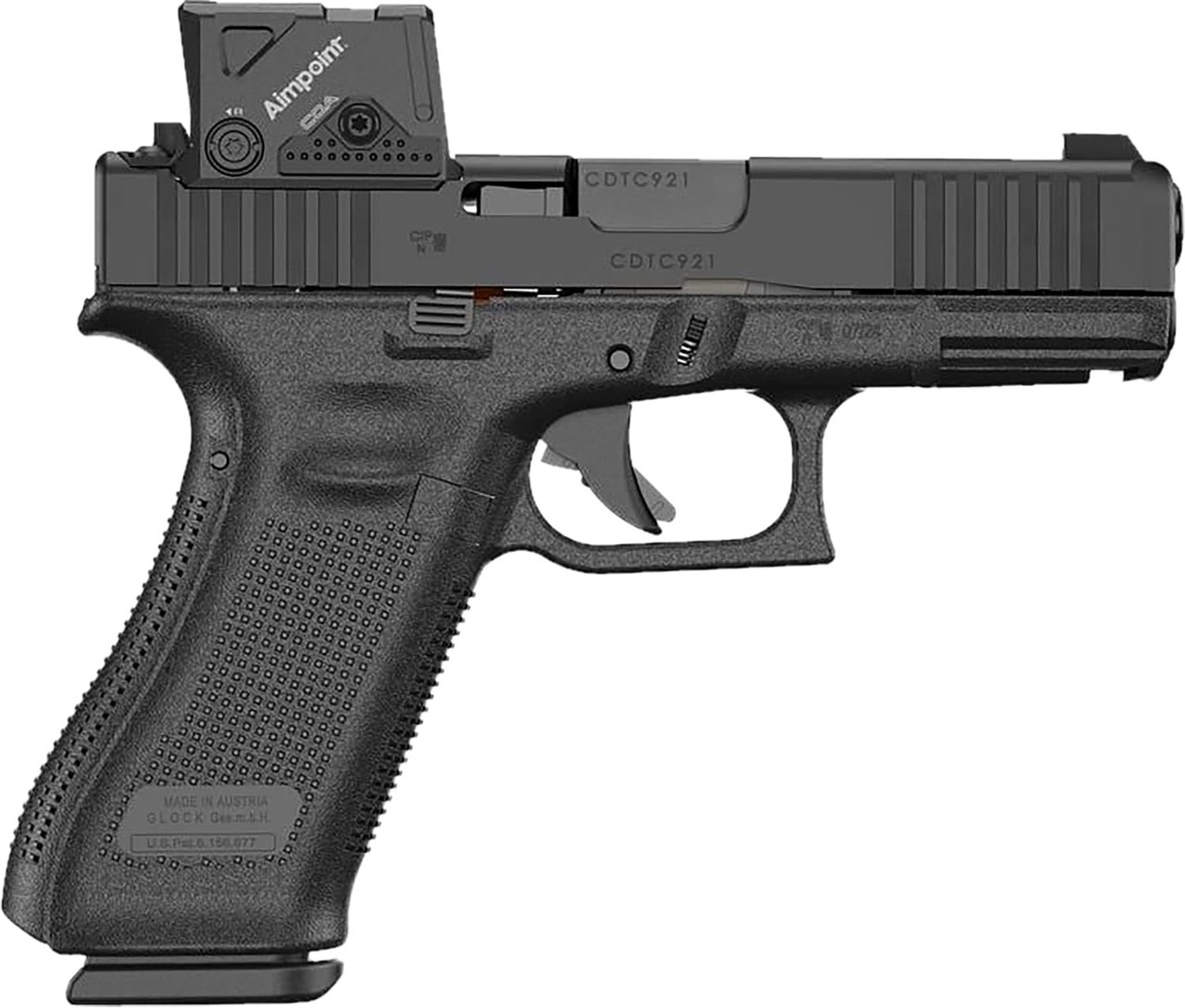 Glock GLOCK G45 9mm 4.02" 10rd - Black w/ Aimpoint COA - Qualified Professional