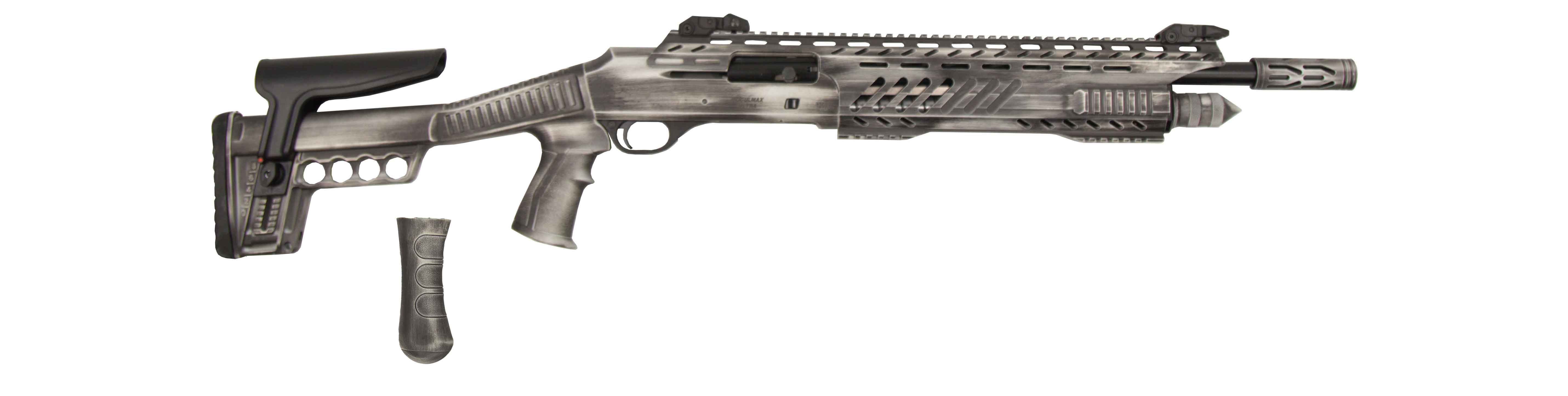 EMPEROR FIREARMS MOGUL MAX 12 Gauge 18.5" 4rd - Grey w/ Extra Stock