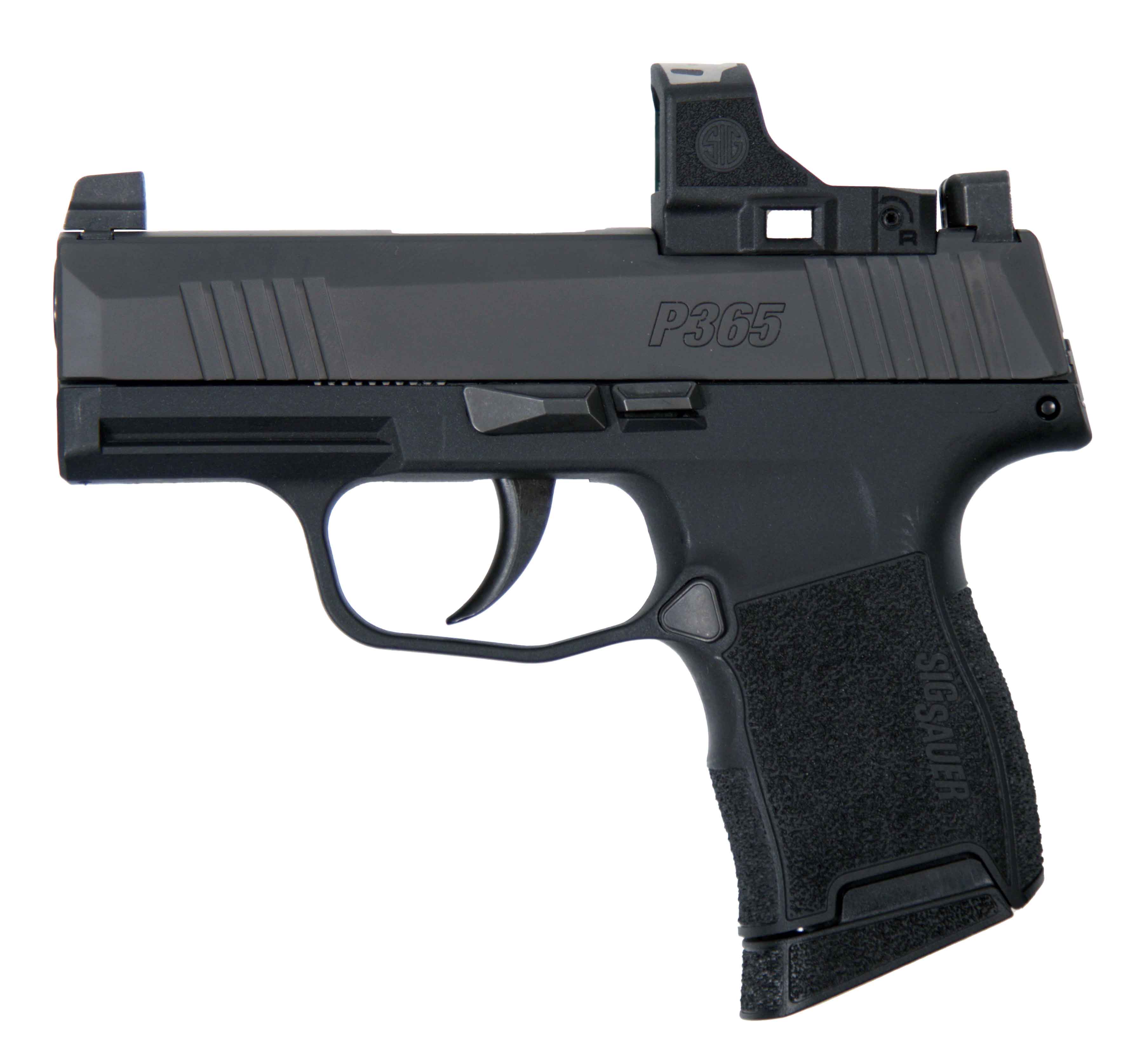 SIG SAUER P365 9mm 3.1" 10rd - Black w/ ROMEO-RS Optic