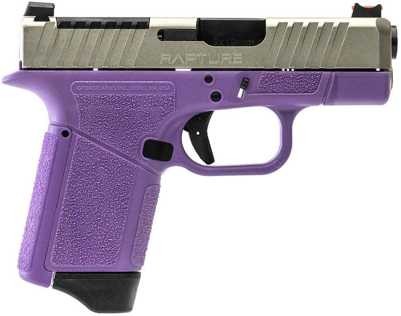 GFORCE ARMS GF9 9mm 3.25" 12rd - Purple & Nickel