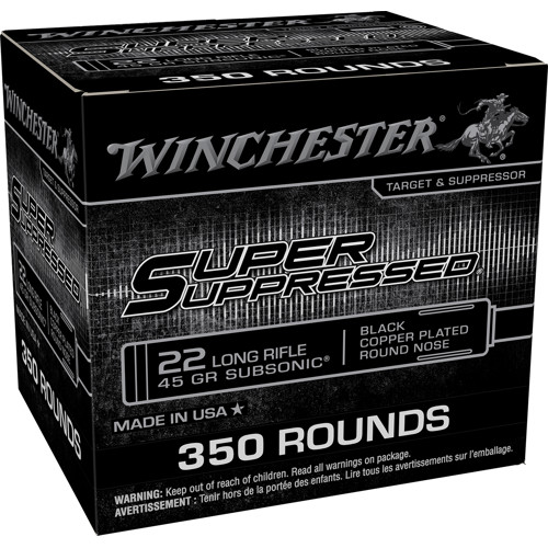 WINCHESTER AMMO Super Suppressed 22LR 45Gr 350rd