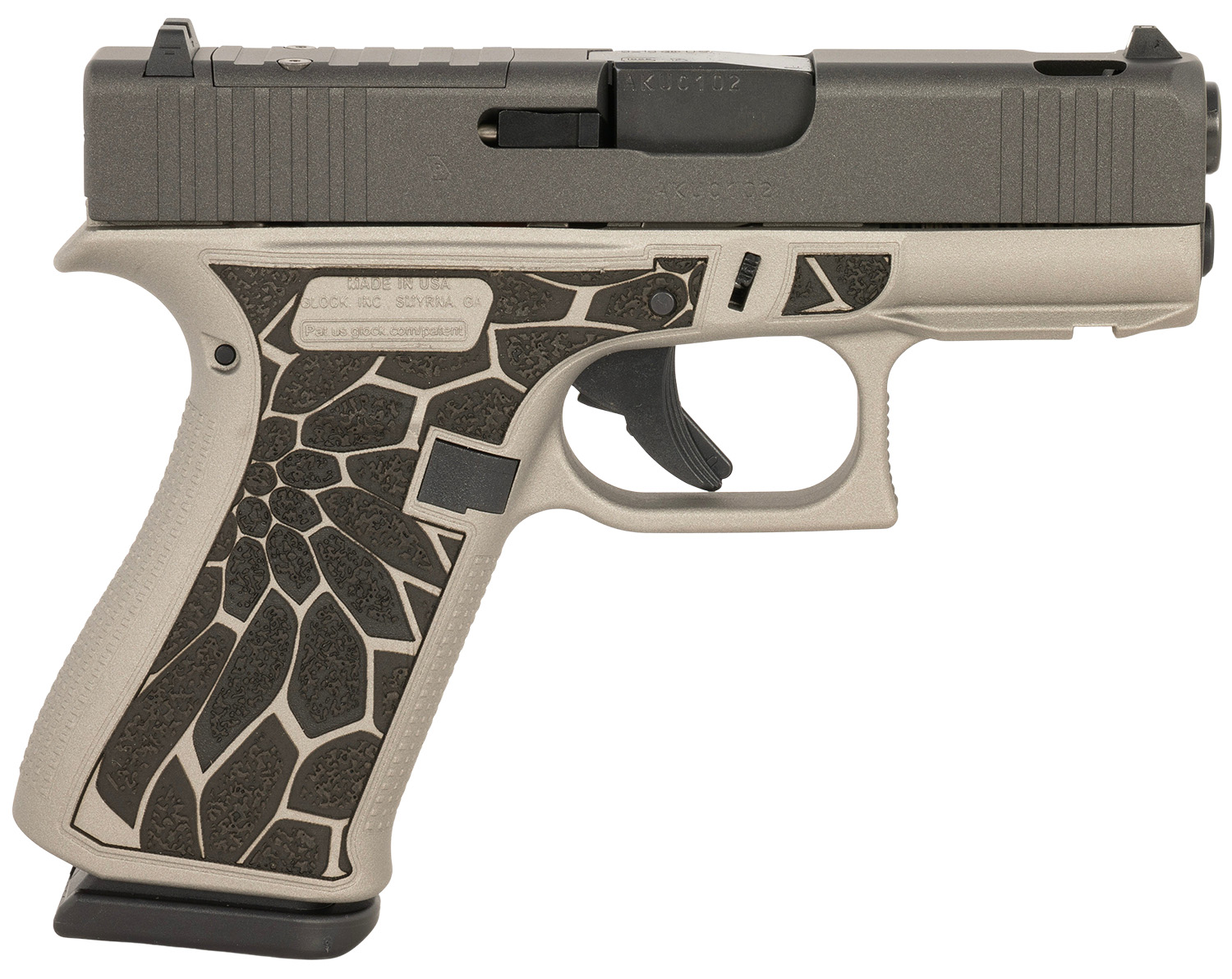 Glock GLOCK G43X 9mm 3.41" 10rd - Titanium