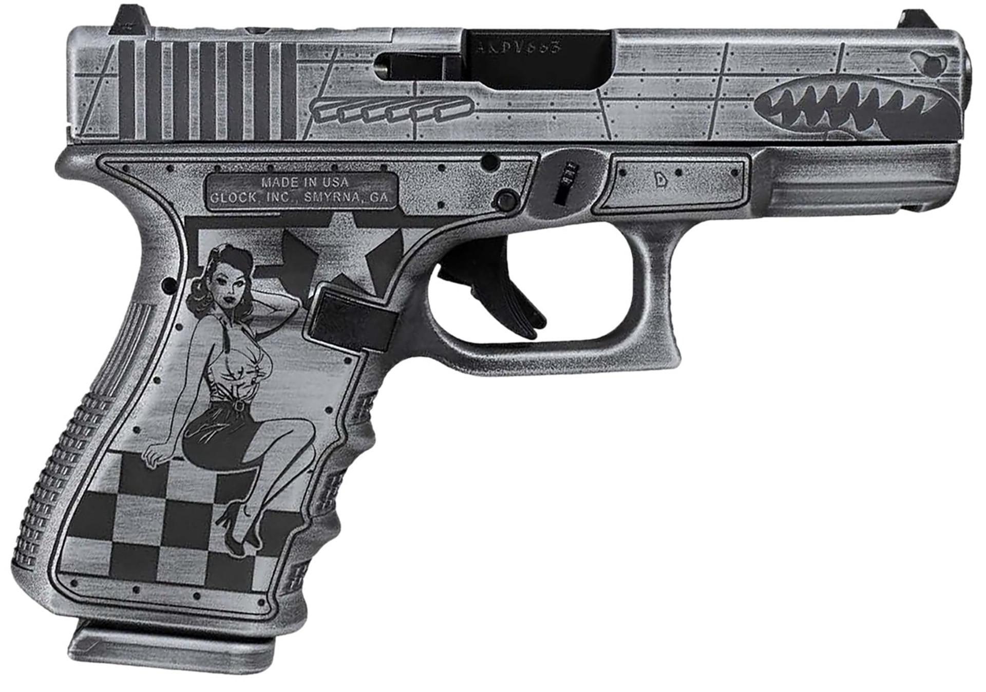 Glock GLOCK G19 9mm 4.02" 15rd - Mustang