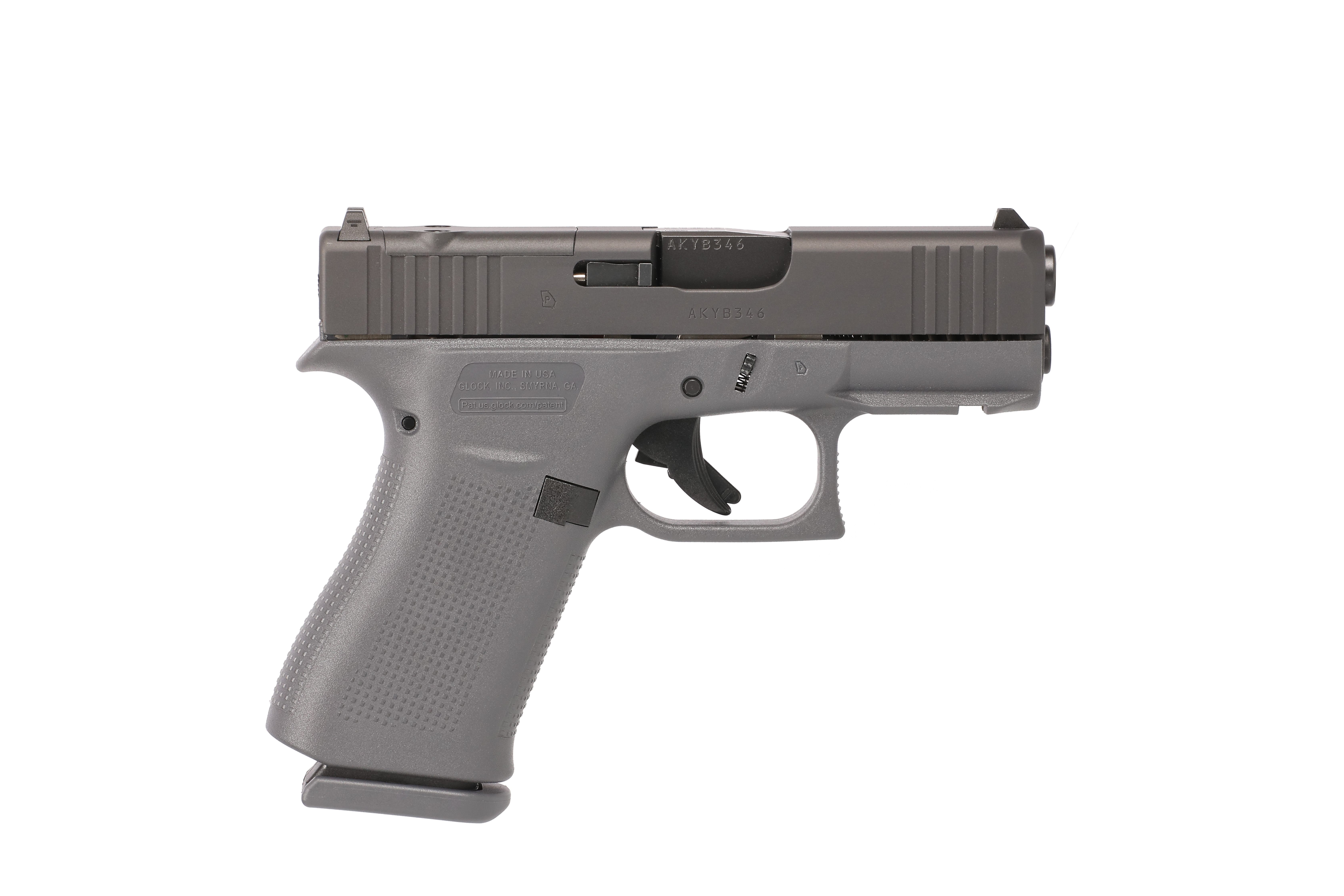 Glock GLOCK G43X 9mm 3.39" 10rd - Gas Nitride Black