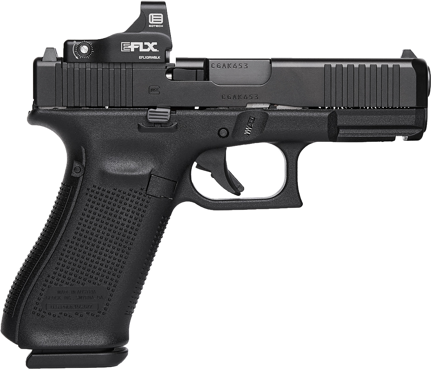 Glock GLOCK G45 9mm 4.02" 10rd - Black w/ EOTECH