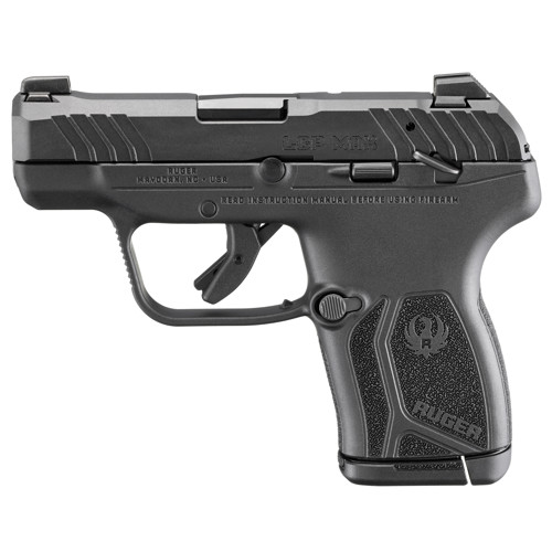 RUGER LCP Max 380 ACP 28 10rd wManual Safety  Black