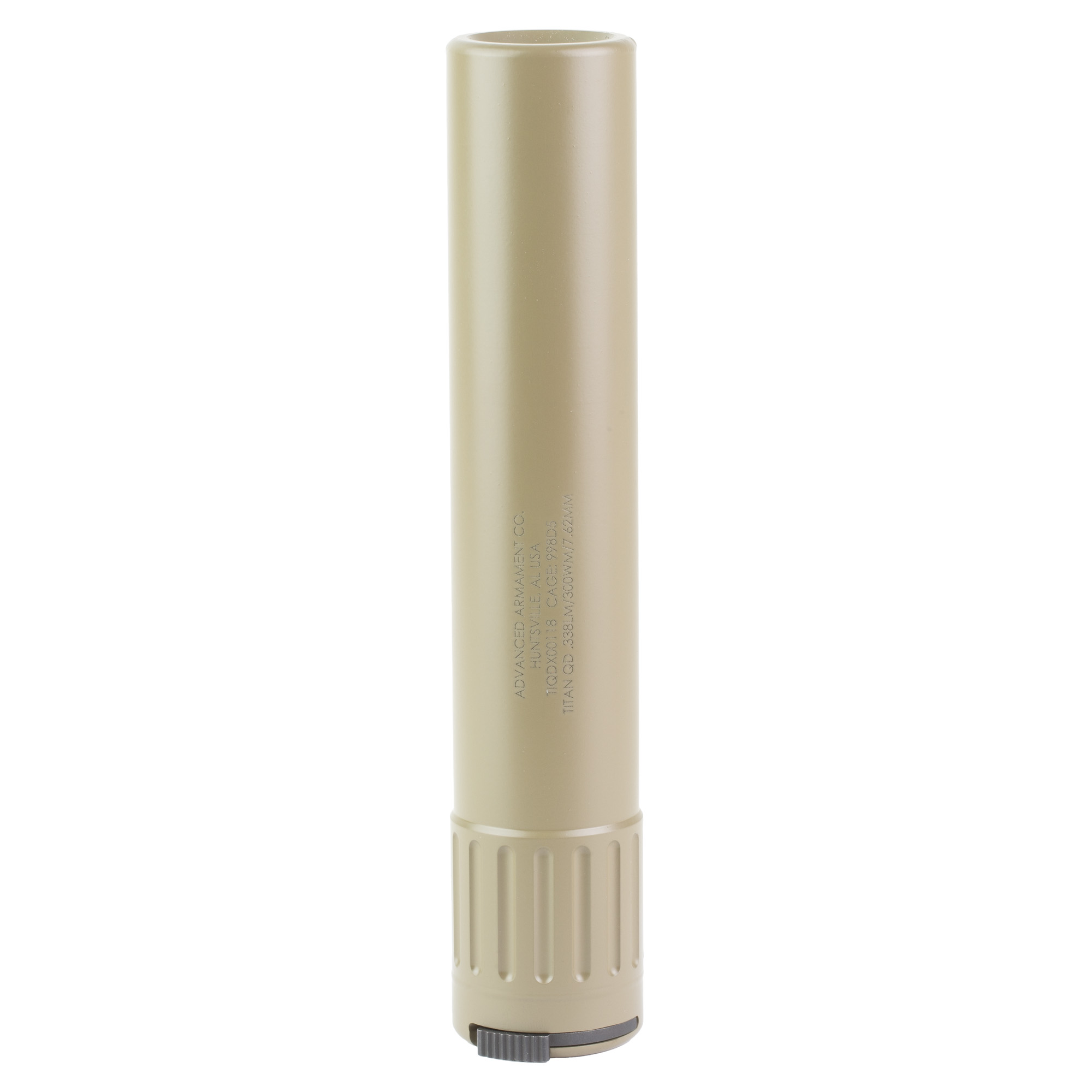 Advanced Armament Corporation TITAN-QD 338LM FDE SILENCER