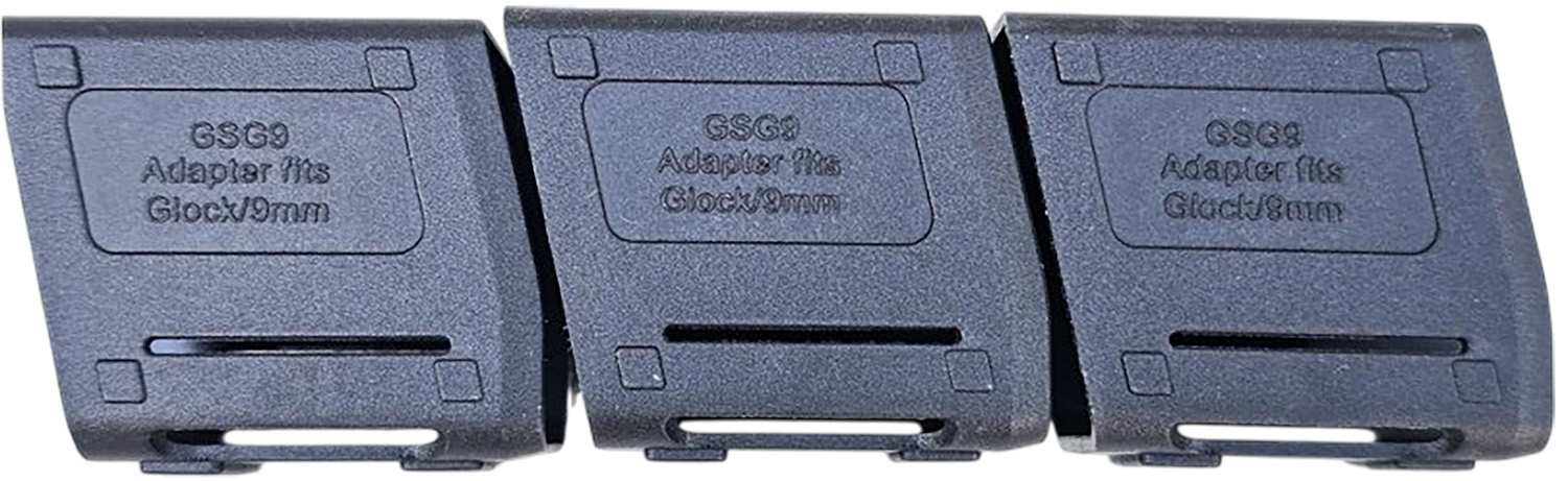 American Tactical AMERICAN TACTICAL IMPORTS Glock 9mm Magazine Adapter Black 3 Pack