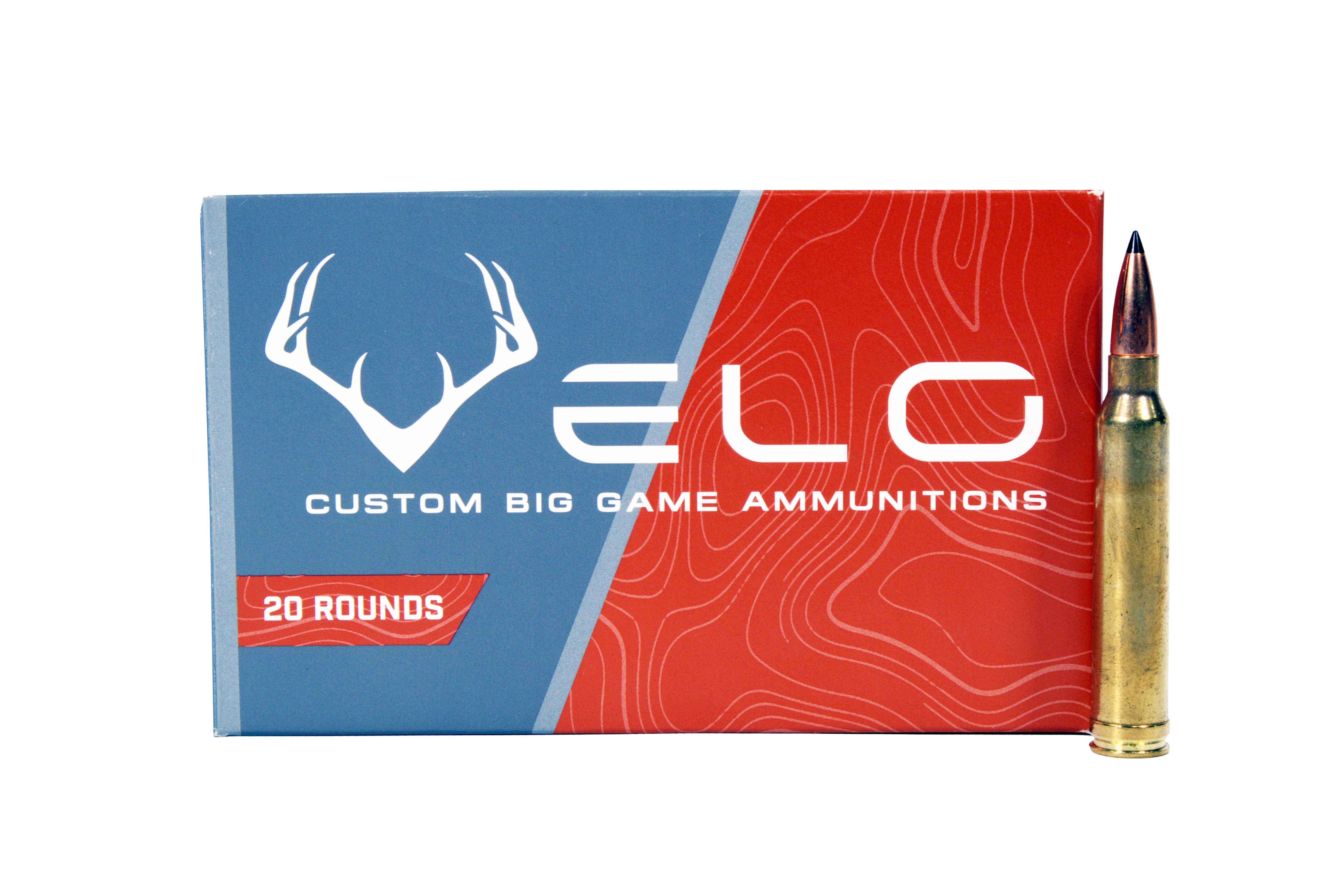 Velo VELO AMMUNITION Custom Big Game Ammunitions 300 Win 168Gr Ballistic Tip Solid Copper 20rd